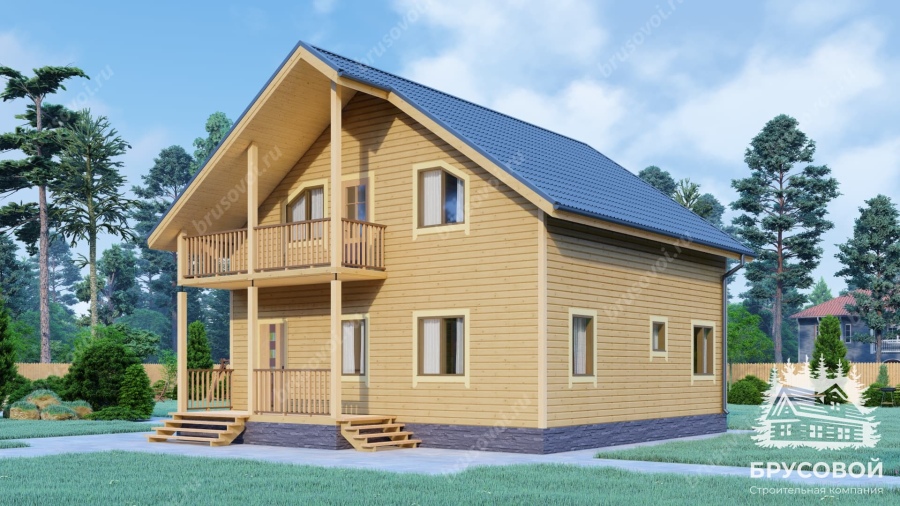 Второй вид проект БРУСОВОЙ №-155