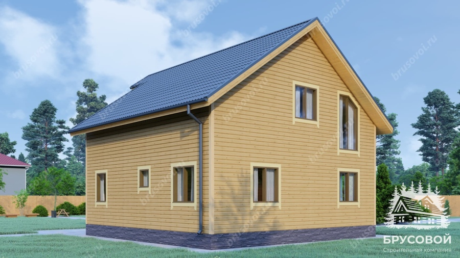 Третий вид проект БРУСОВОЙ №-155