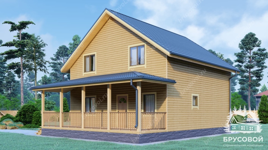 Второй вид проект БРУСОВОЙ №-156
