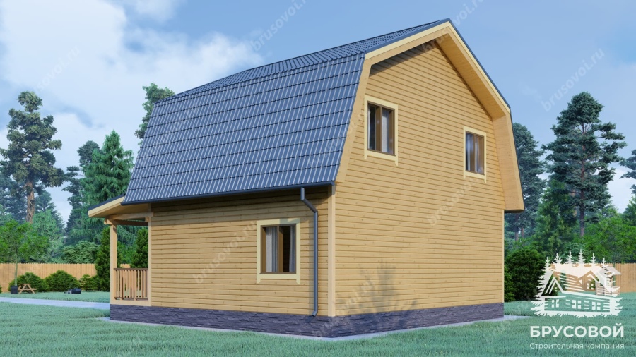 Второй вид проект БРУСОВОЙ №-157