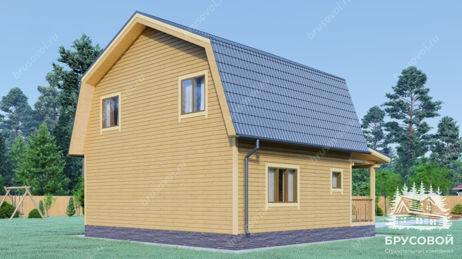 Третий вид проект БРУСОВОЙ №-157