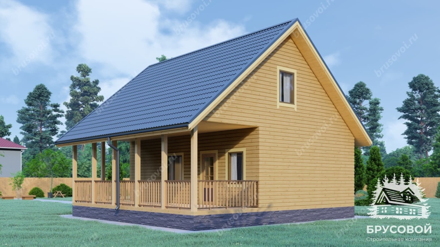 Второй вид проект БРУСОВОЙ №-158