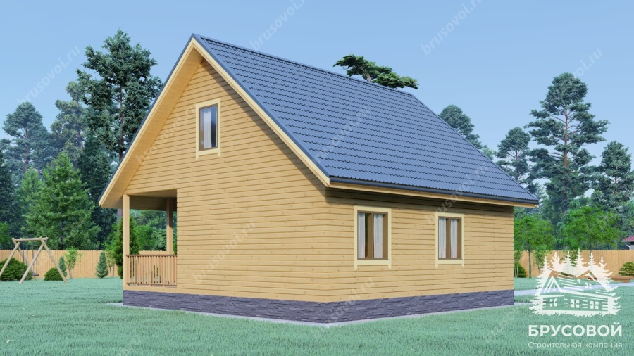 Третий вид проект БРУСОВОЙ №-158