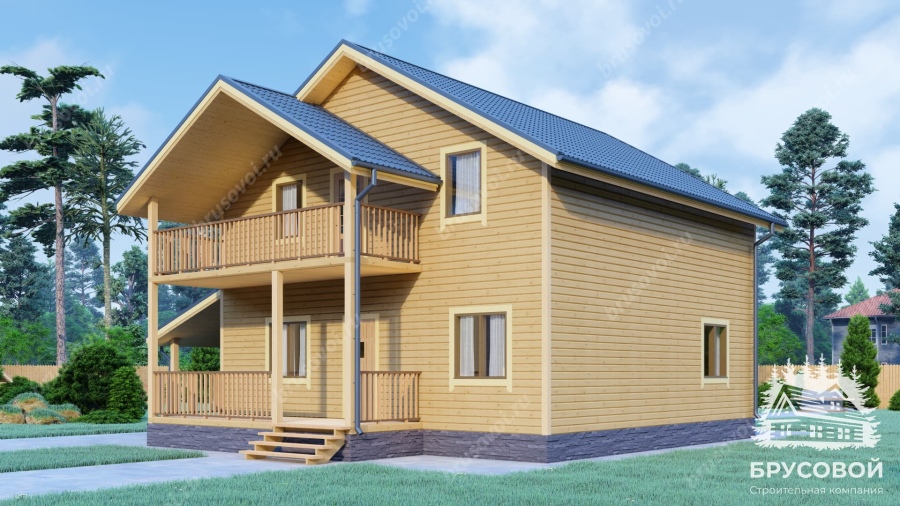 Второй вид проект БРУСОВОЙ №-159