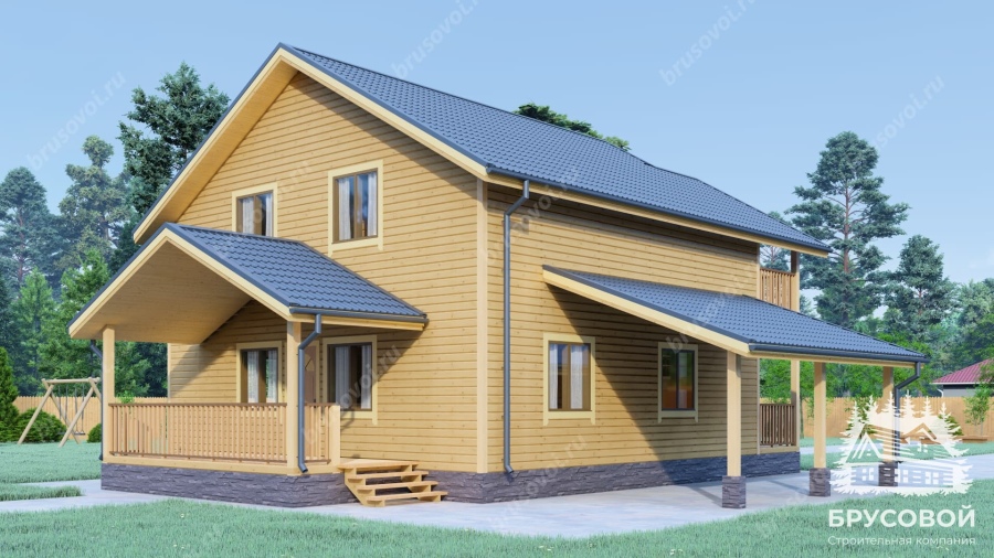 Четвертый вид проект БРУСОВОЙ №-159