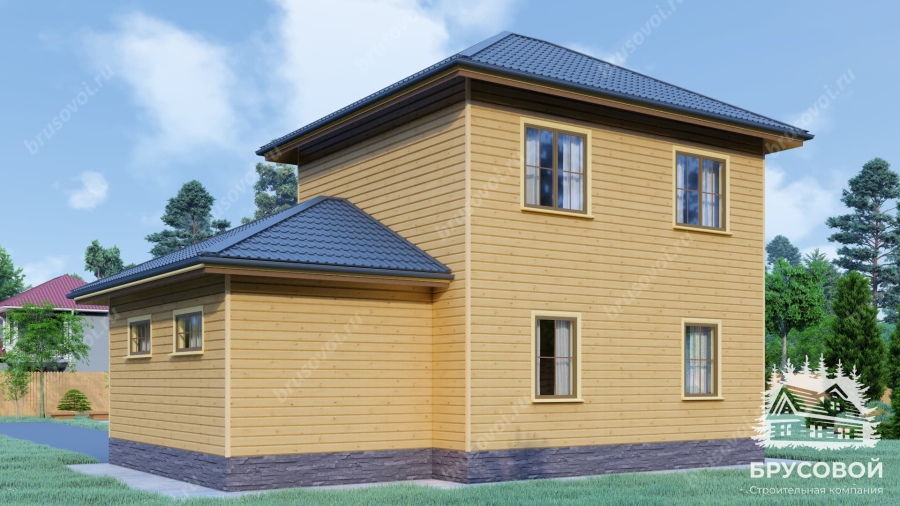 Третий вид проект БРУСОВОЙ №-16