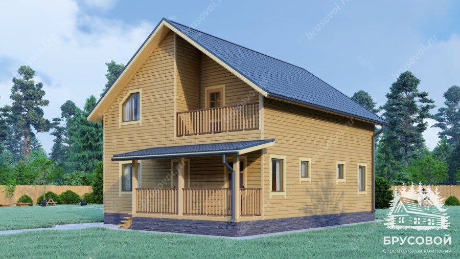 Второй вид проект БРУСОВОЙ №-164