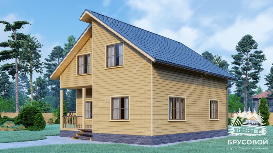 Второй вид проект БРУСОВОЙ №-165