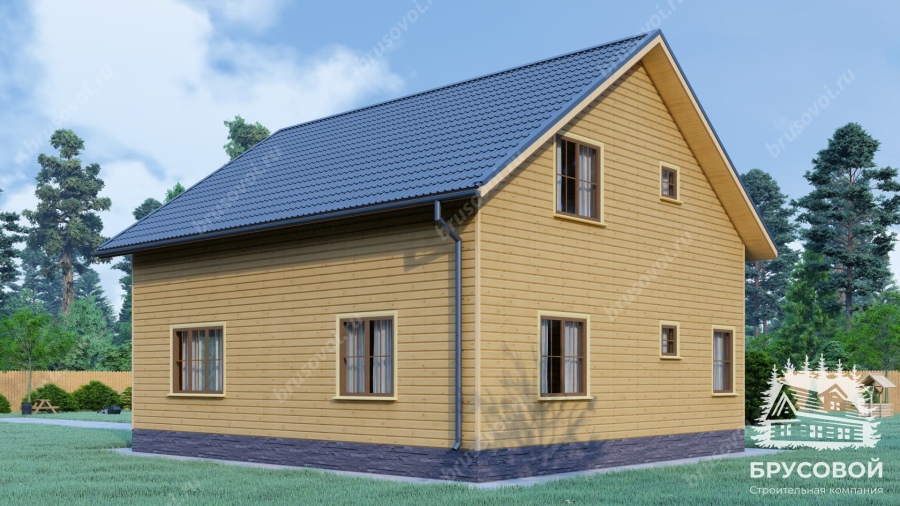 Третий вид проект БРУСОВОЙ №-165