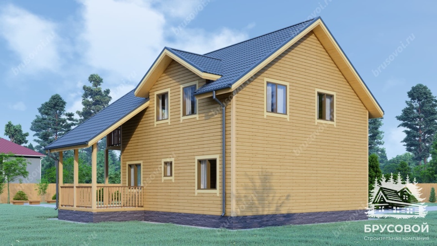Второй вид проект БРУСОВОЙ №-169