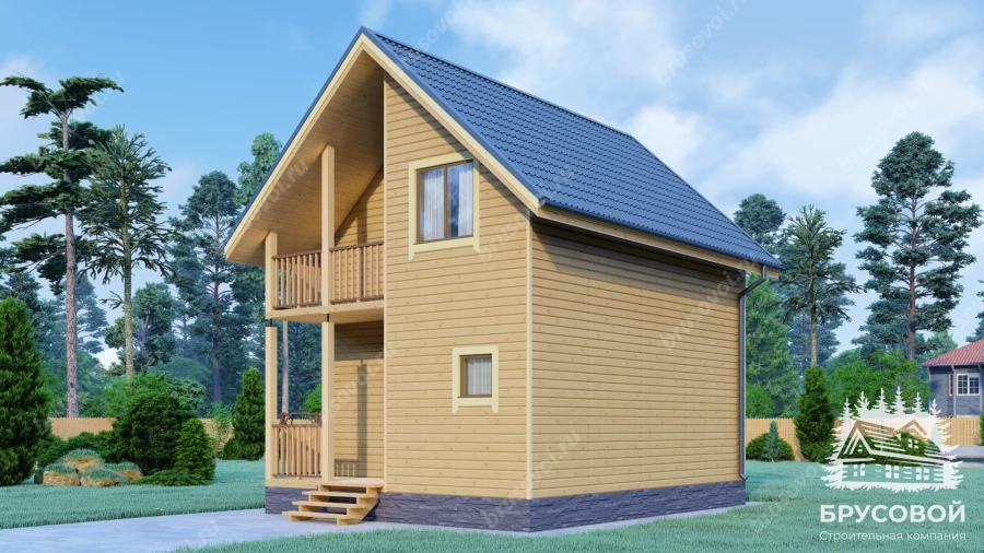 Второй вид проект БРУСОВОЙ №-17