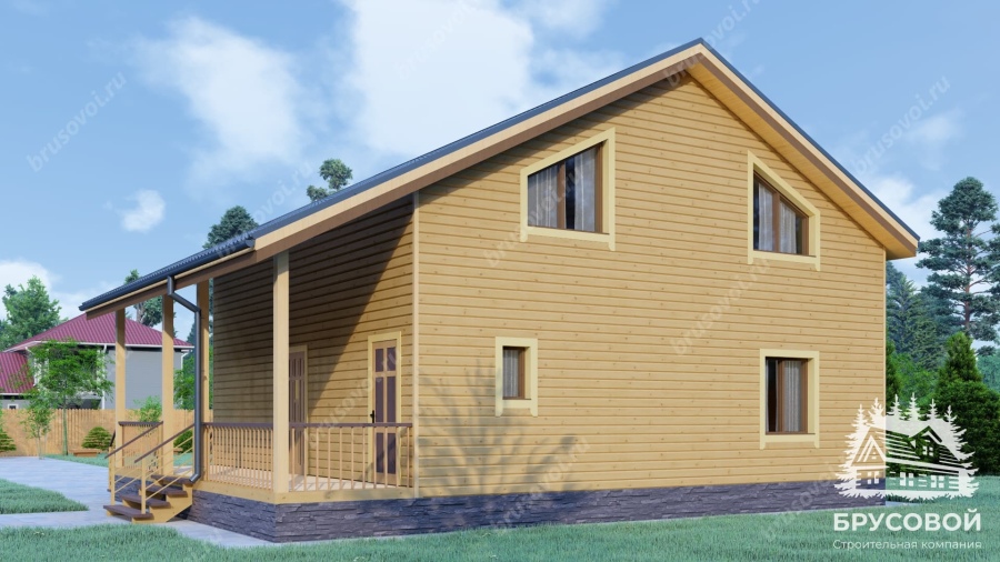 Второй вид проект БРУСОВОЙ №-170