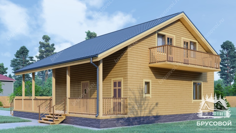 Второй вид проект БРУСОВОЙ №-171