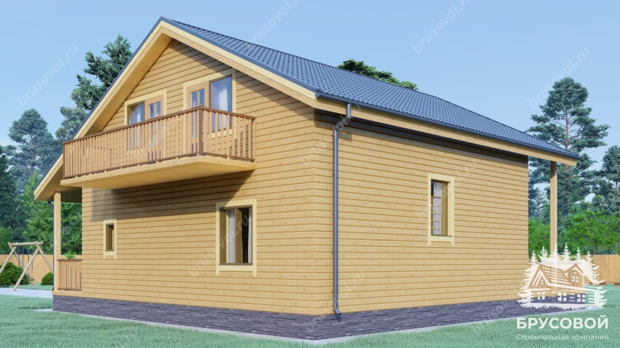 Третий вид проект БРУСОВОЙ №-171