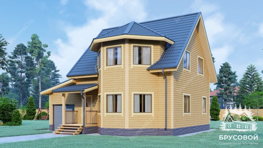 Второй вид проект БРУСОВОЙ №-172