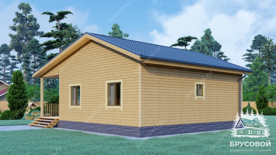 Второй вид проект БРУСОВОЙ №-173