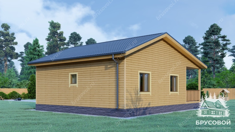 Третий вид проект БРУСОВОЙ №-173