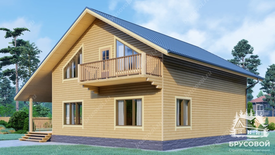 Второй вид проект БРУСОВОЙ №-174