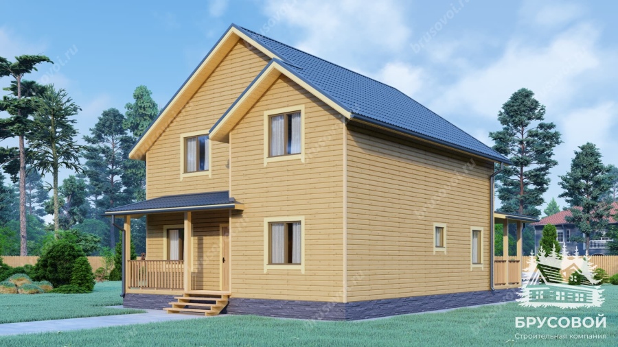 Второй вид проект БРУСОВОЙ №-175