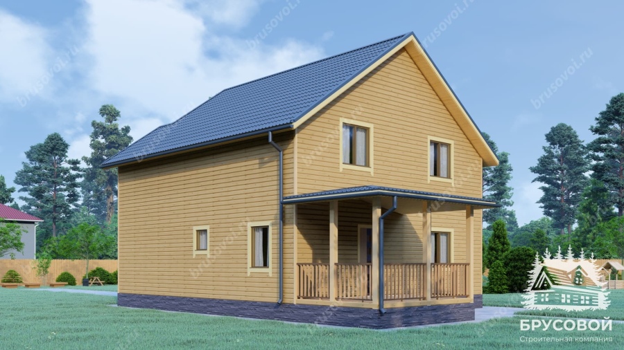 Третий вид проект БРУСОВОЙ №-175