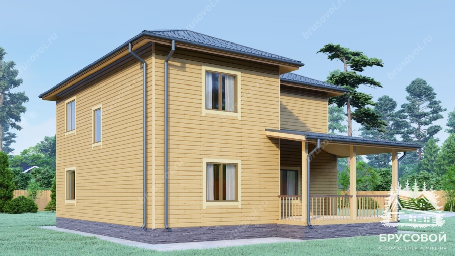 Третий вид проект БРУСОВОЙ №-176