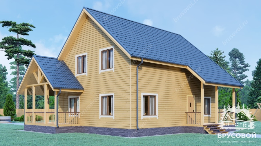 Второй вид проект БРУСОВОЙ №-177