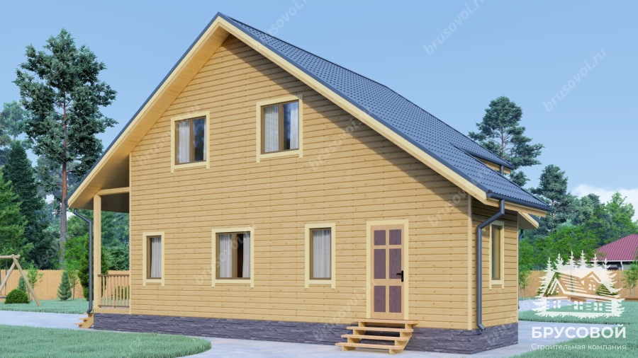 Третий вид проект БРУСОВОЙ №-179