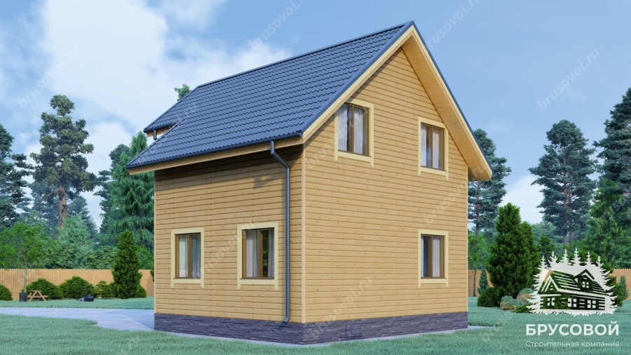 Второй вид проект БРУСОВОЙ №-18