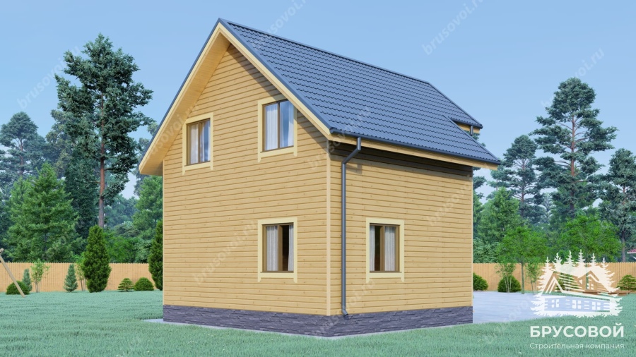Третий вид проект БРУСОВОЙ №-18