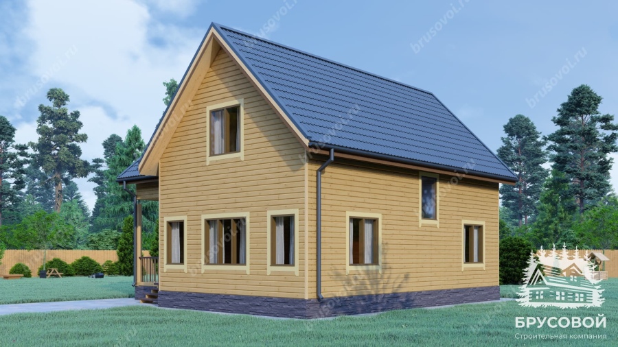 Второй вид проект БРУСОВОЙ №-180