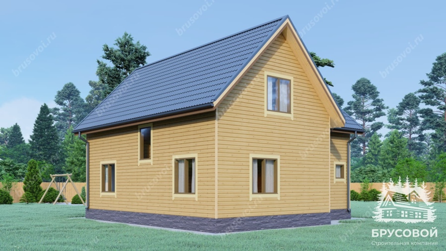 Третий вид проект БРУСОВОЙ №-180