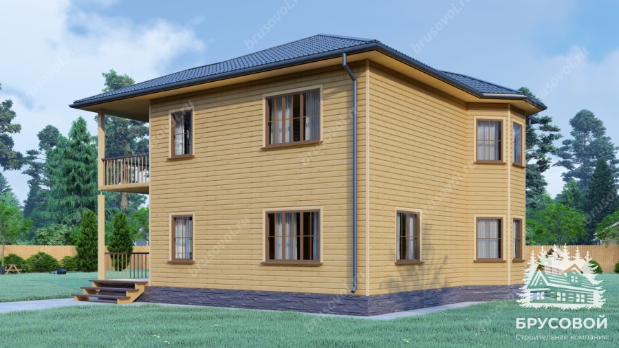 Второй вид проект БРУСОВОЙ №-181