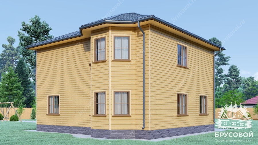 Третий вид проект БРУСОВОЙ №-181