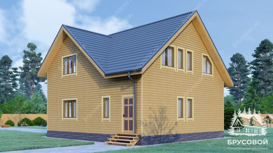 Второй вид проект БРУСОВОЙ №-182