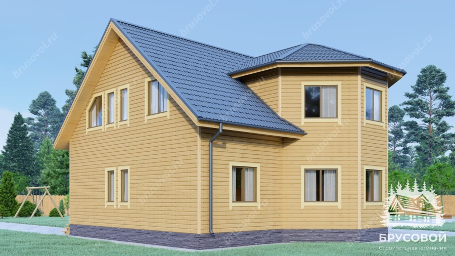 Третий вид проект БРУСОВОЙ №-182