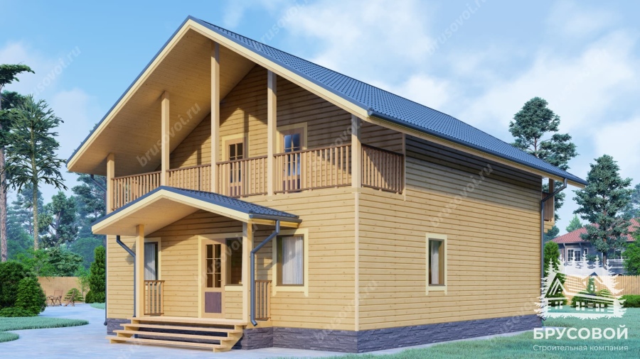 Второй вид проект БРУСОВОЙ №-183