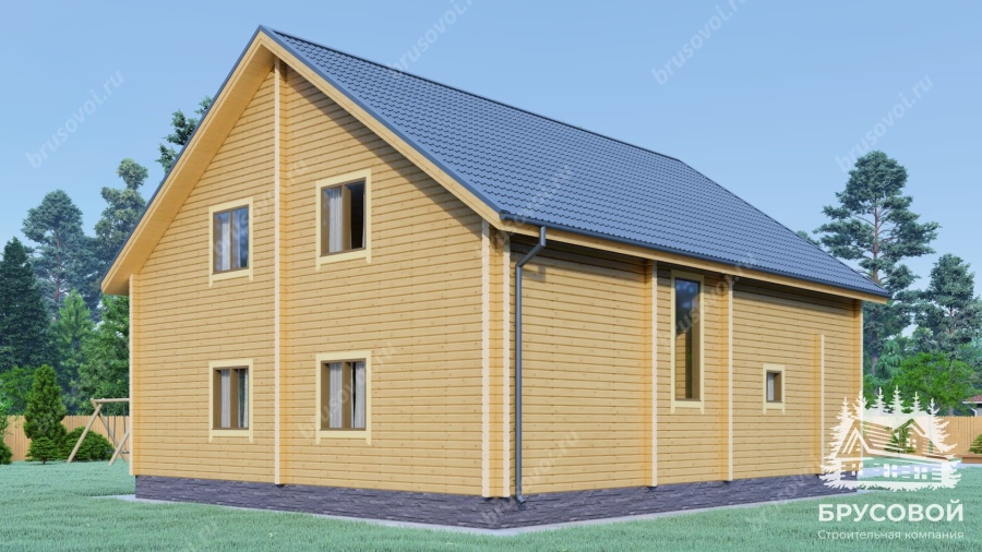 Третий вид проект БРУСОВОЙ №-184