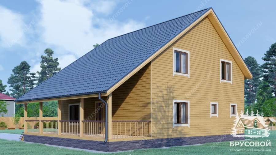 Второй вид проект БРУСОВОЙ №-185