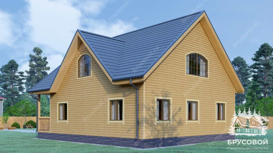 Второй вид проект БРУСОВОЙ №-186