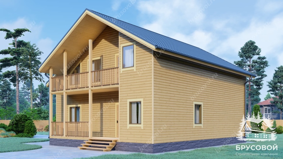 Второй вид проект БРУСОВОЙ №-187