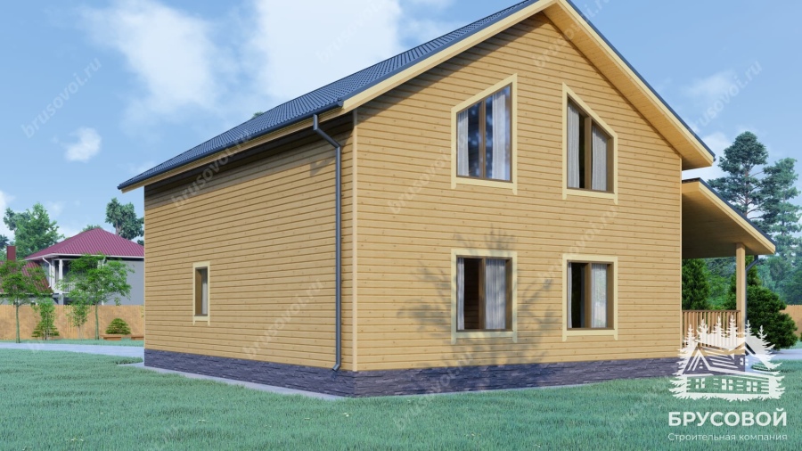 Третий вид проект БРУСОВОЙ №-187