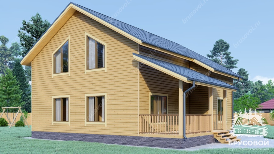 Четвертый вид проект БРУСОВОЙ №-187