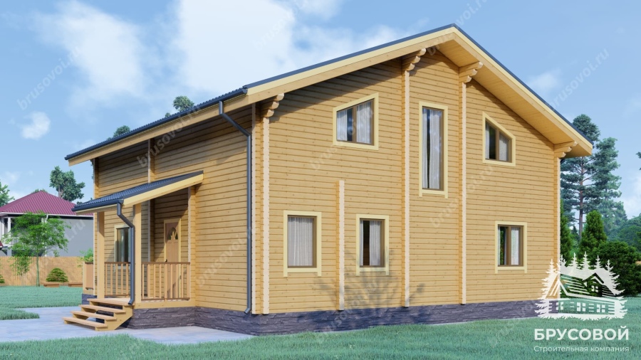 Третий вид проект БРУСОВОЙ №-189