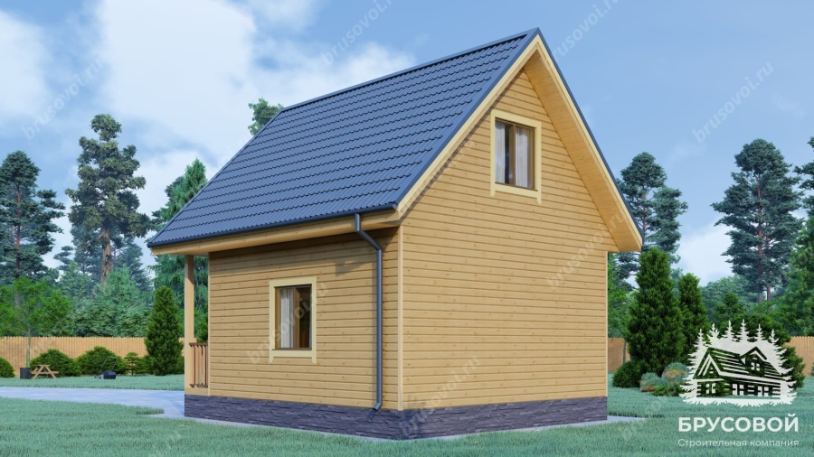 Второй вид проект БРУСОВОЙ №-19