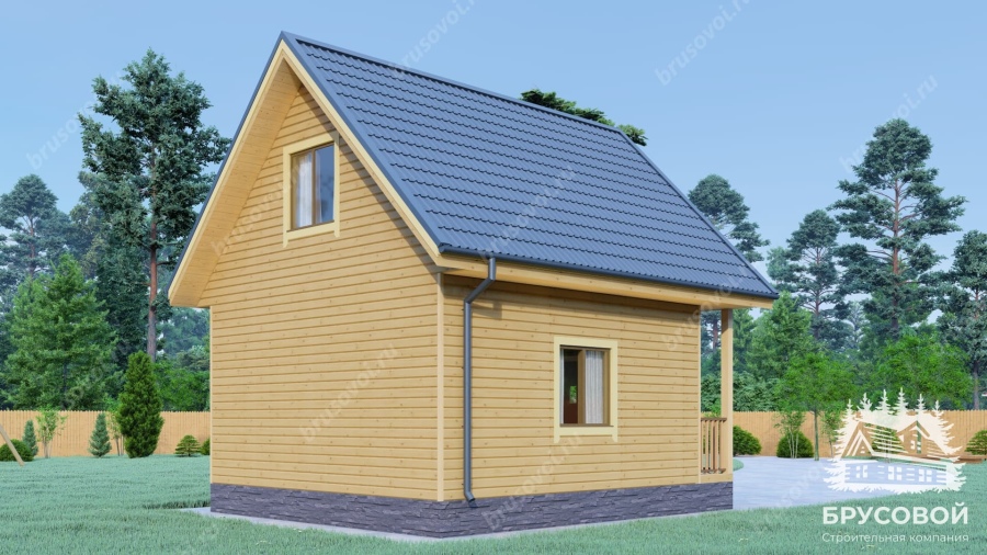 Третий вид проект БРУСОВОЙ №-19