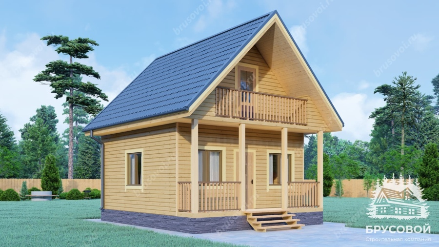 Четвертый вид проект БРУСОВОЙ №-19