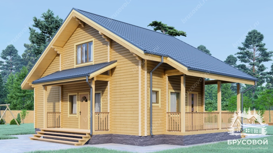 Третий вид проект БРУСОВОЙ №-190