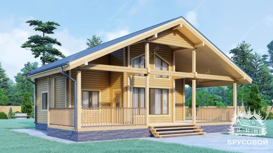 Четвертый вид проект БРУСОВОЙ №-191