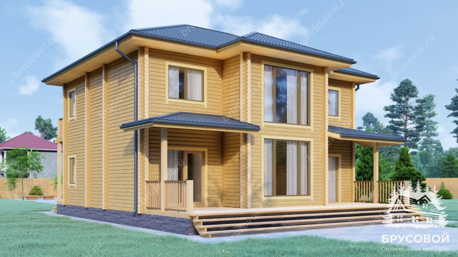 Второй вид проект БРУСОВОЙ №-192