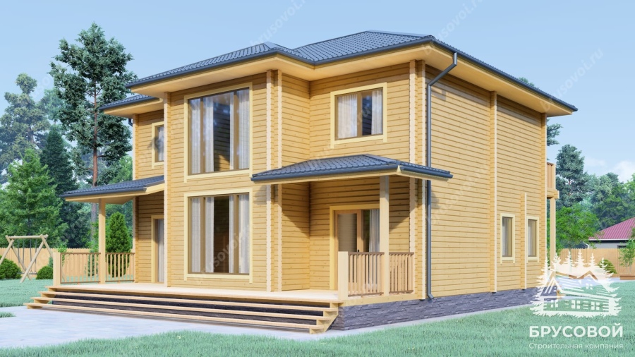 Третий вид проект БРУСОВОЙ №-192